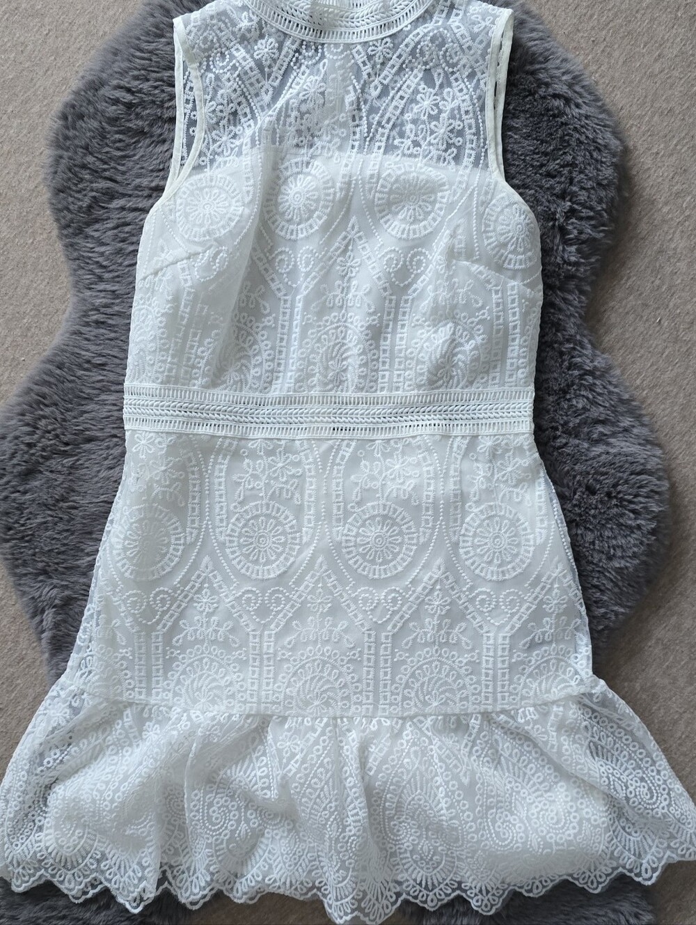 SHEIN White Mini Dress